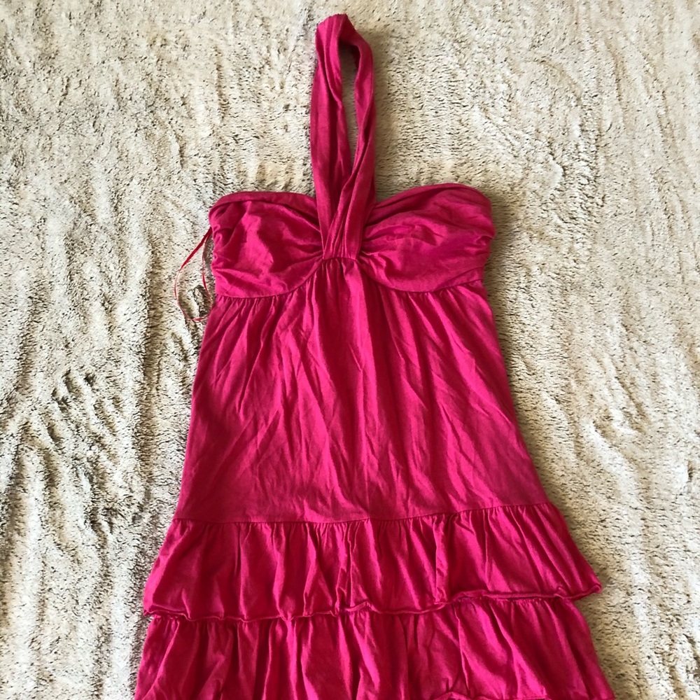 Express pink dress